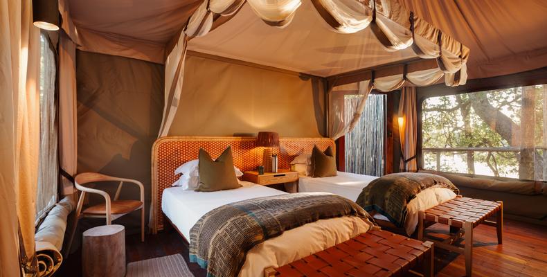 Family chalet 2nd bedroom