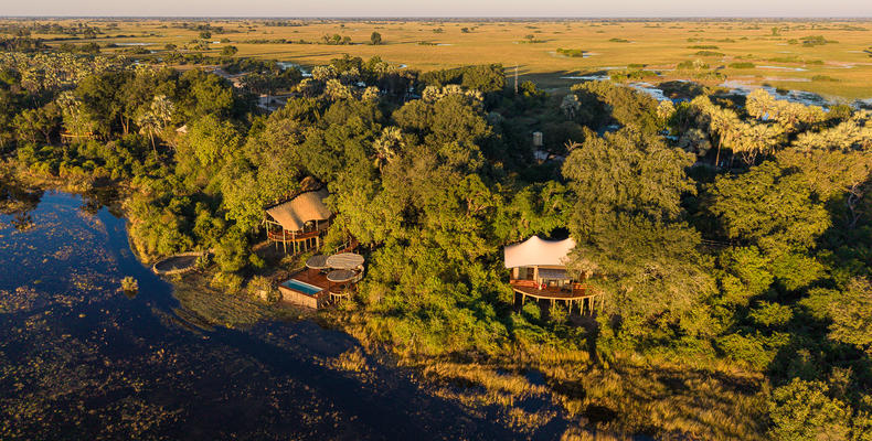 Kwetsani Camp Aerial