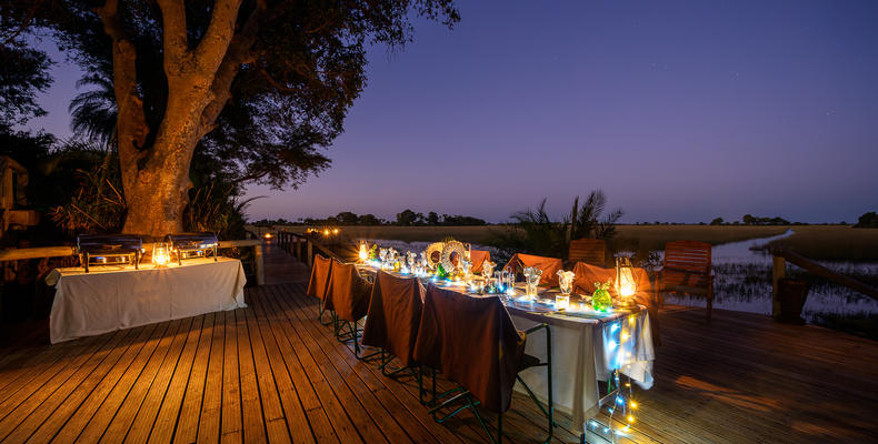 Jacana Camp Dining