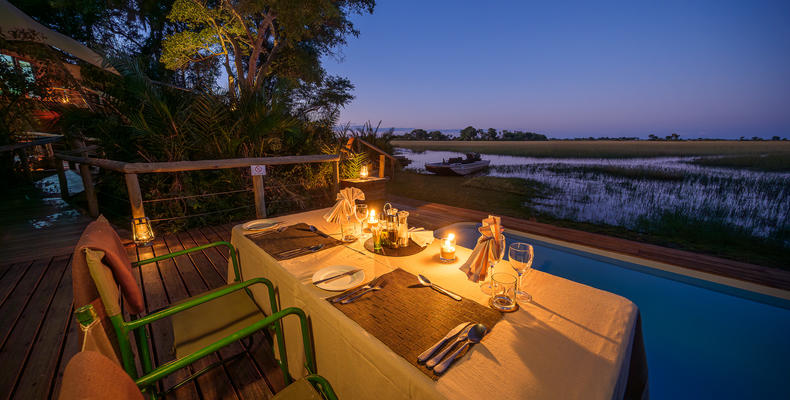 Jacana Camp Dining