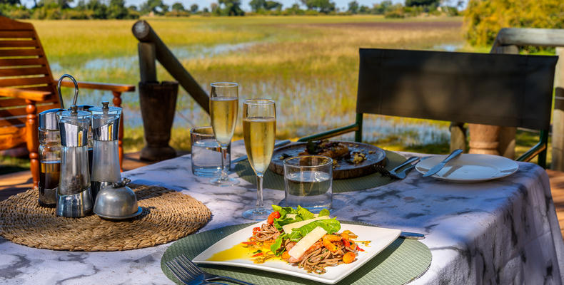 Jacana Camp Dining