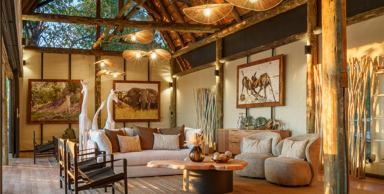 Tubu Tree Camp Lounge