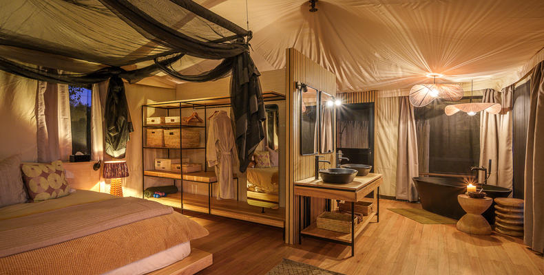 Tubu Tree Camp Family Room