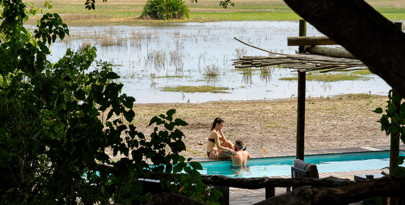 Tubu Tree Camp Pool