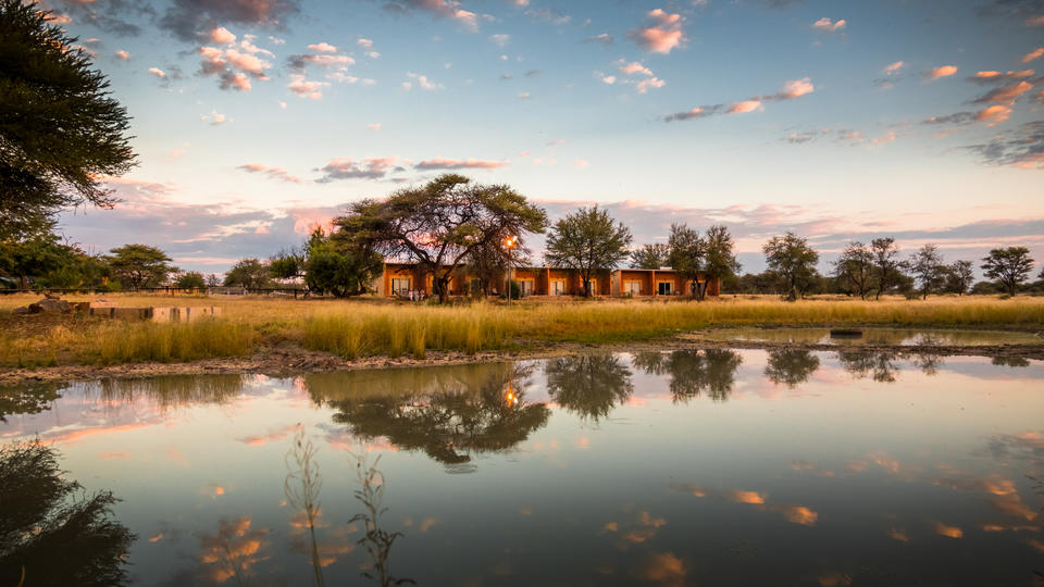The Lodge Waterhole gets very full if the area experiences good rainfall