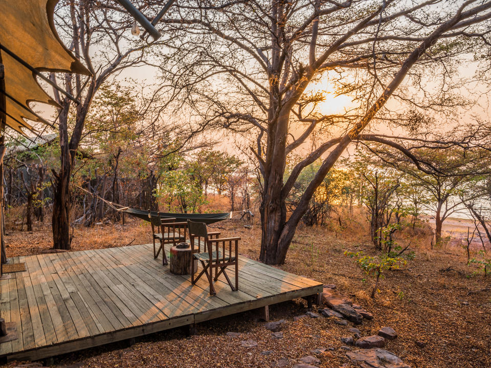 Each room as private view onto the lake