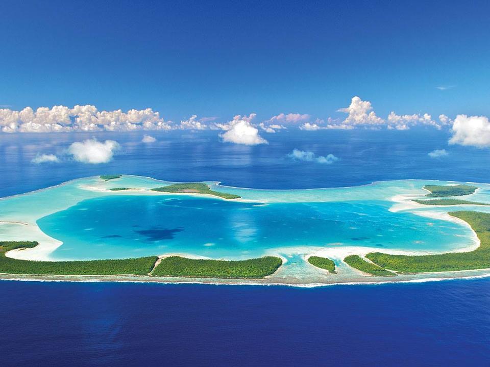 Tetiaroa privates Atoll