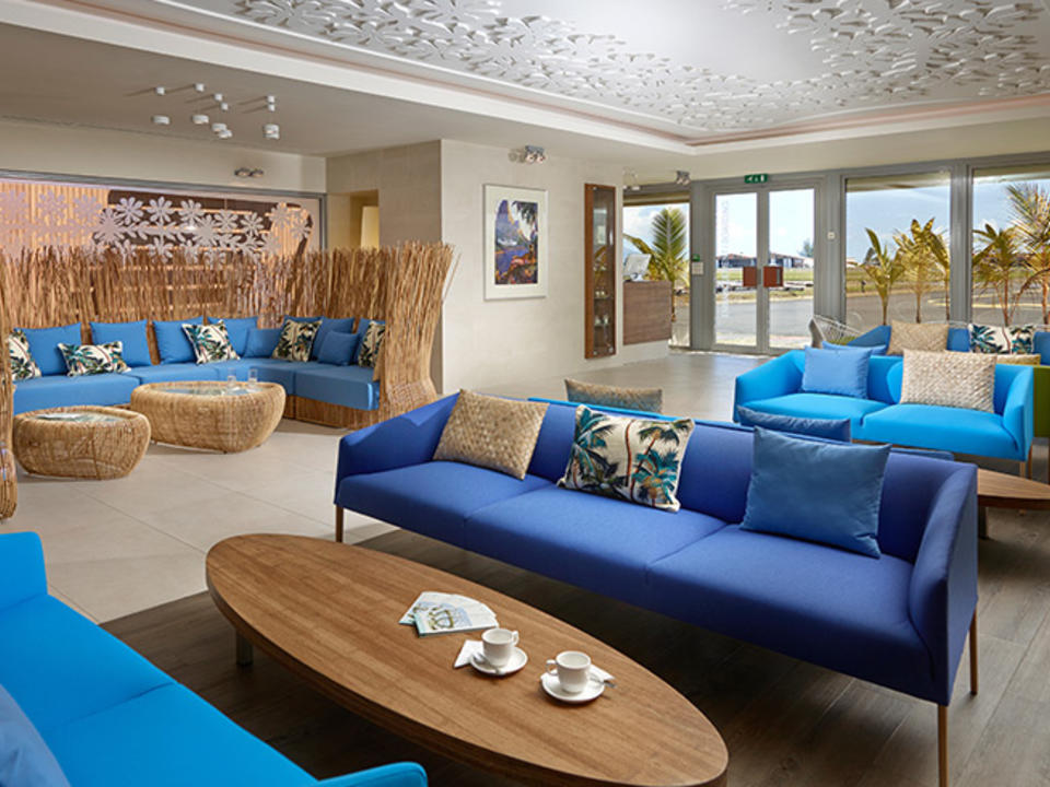 Die Brando Lounge am internationalen Flughafen Tahiti Faa'a