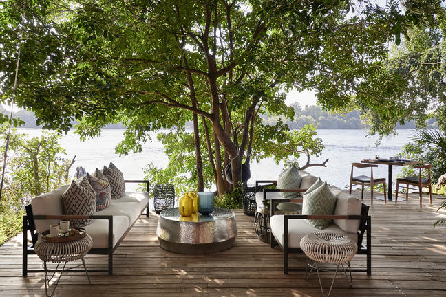 Accommodation African Sojourns Zimbabwe Victoria Fallana Pools A Zambezi River Adventure - Alcove Savannah Patio Set Accommodation African Sojourns Zimbabwe Victoria Fallana Pools A Zambezi River Adventure - Alcove Savannah Patio Set