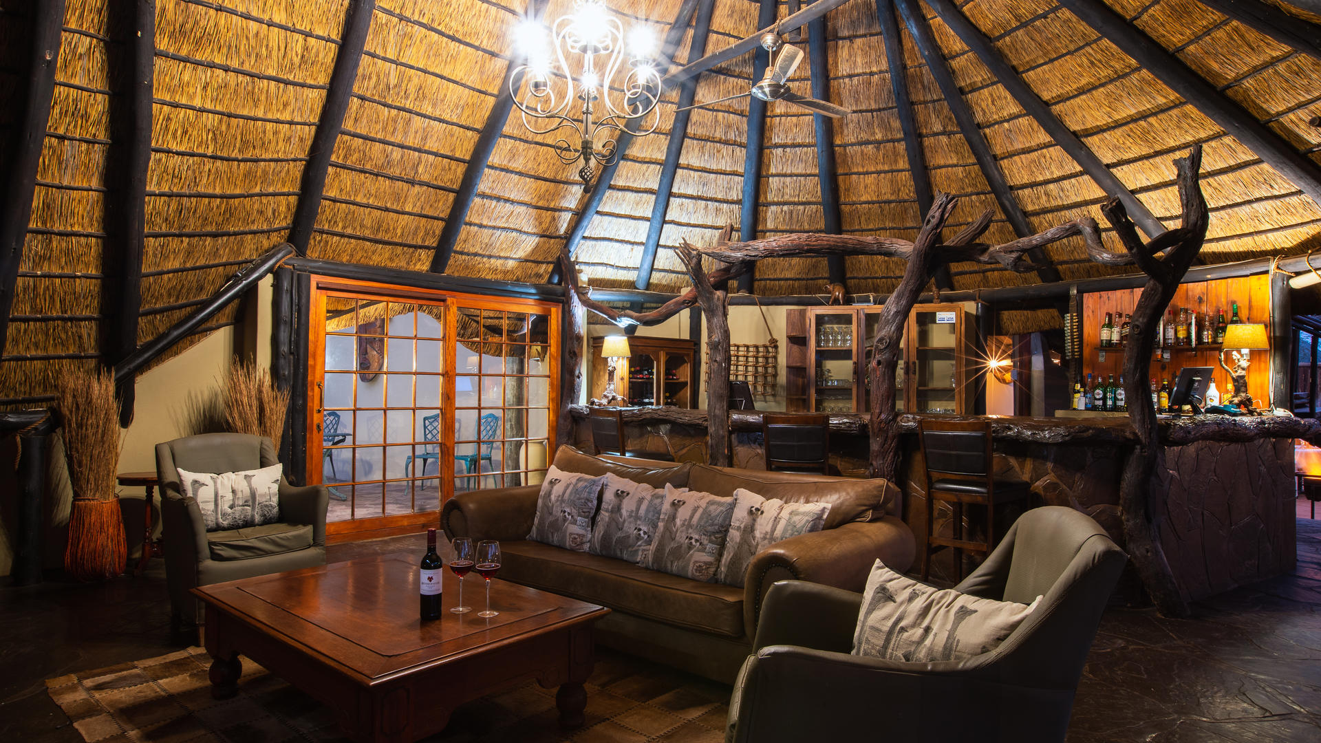 Camelthorn Kalahari Lodge — Dune-View Chalet
