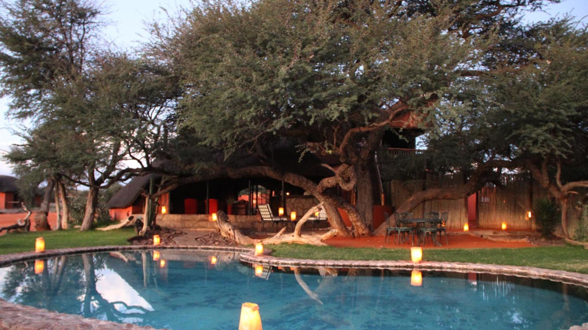 Camelthorn Kalahari Lodge