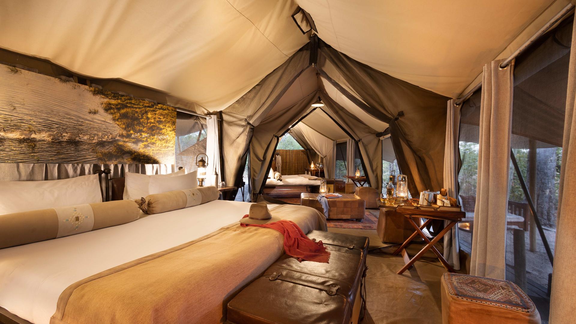 Selinda Explorers Camp — 2 Bedroom Family Tent