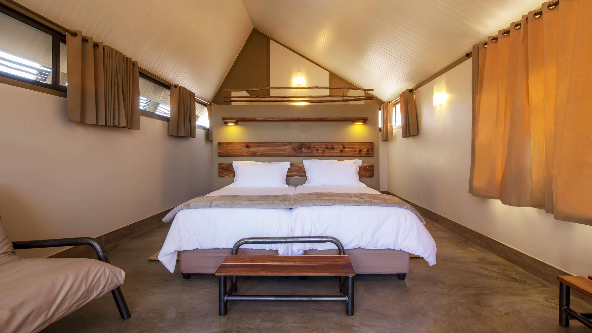 Desert Quiver Camp — bedroom