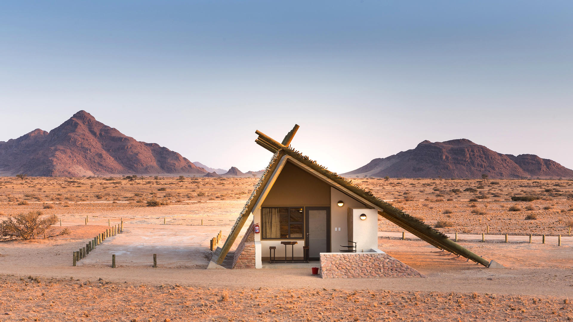 Desert Quiver Camp — unit exterior