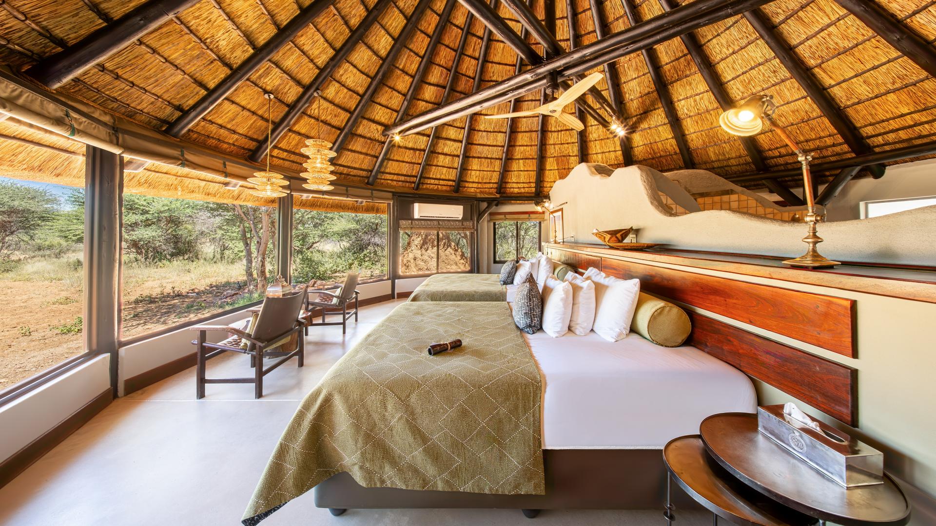 Okonjima Luxury Bush Camp — Luxury Bush Camp Chalet